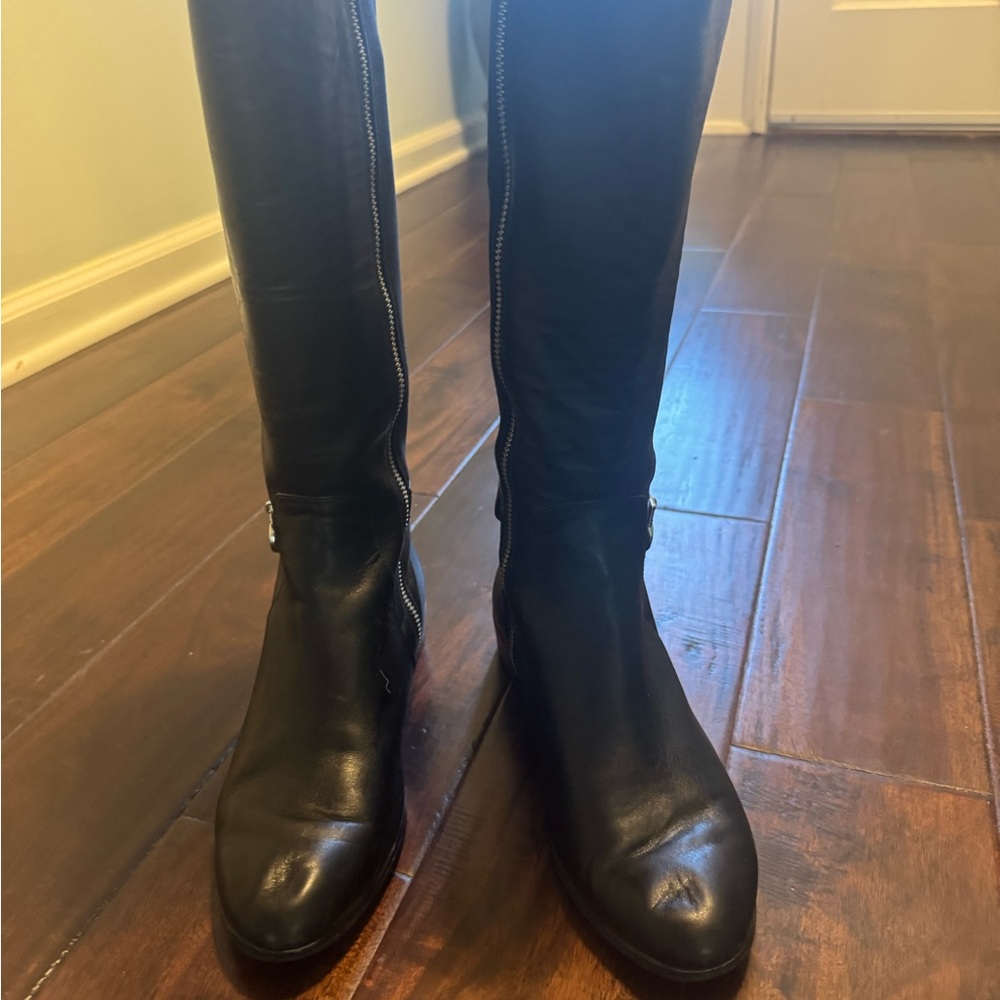 Michael Kors Black Heeled Boots